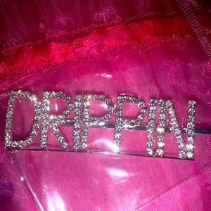 Bag of 5 “DRIPPIN” Hair Clips